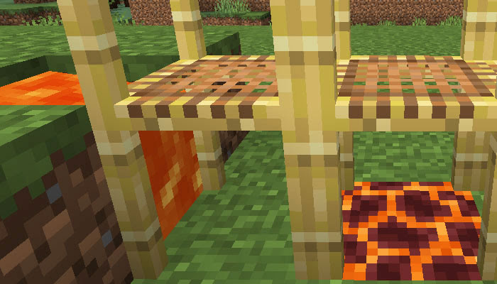 マイクラ 建築と冒険をサポートする 足場ブロック の作り方と使い方 マイクラモール