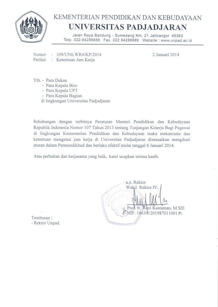 Contoh Surat Izin Dispensasi Atlet
