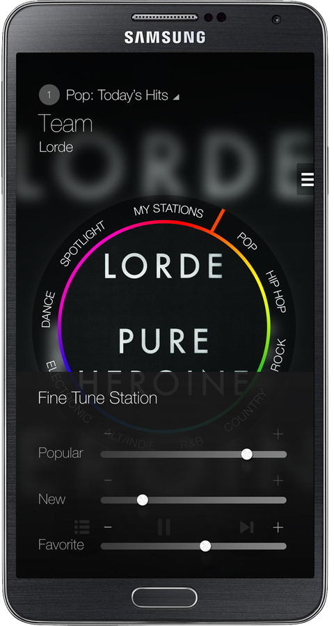 Milk Music in Note 3 Fine Tune Lorde