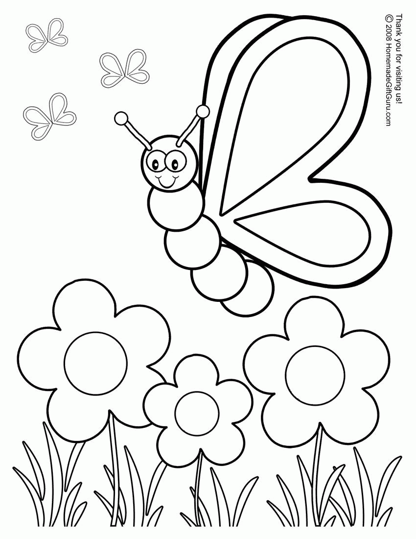 Summer Coloring Pages Preschool - Coloring Home