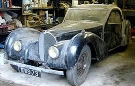This classic Bugatti, a 1937