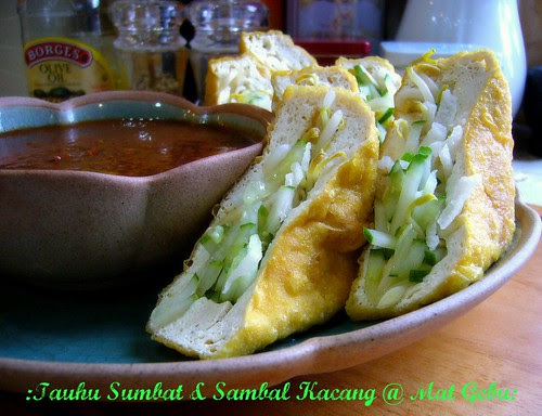 Tauhu Sumbat Sambal Kacang