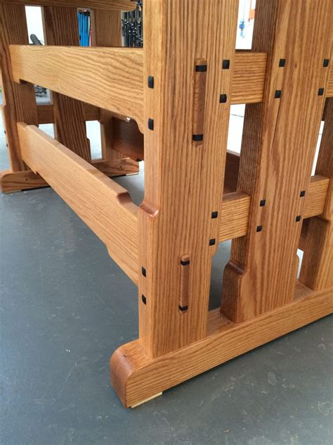 greene greene inspired workbench finewoodworking
