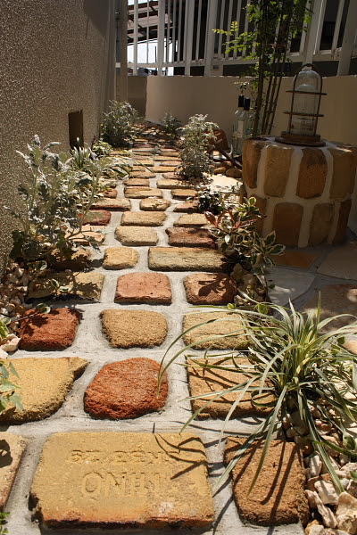 理想に近づける １１の外構ｄｉｙの様子