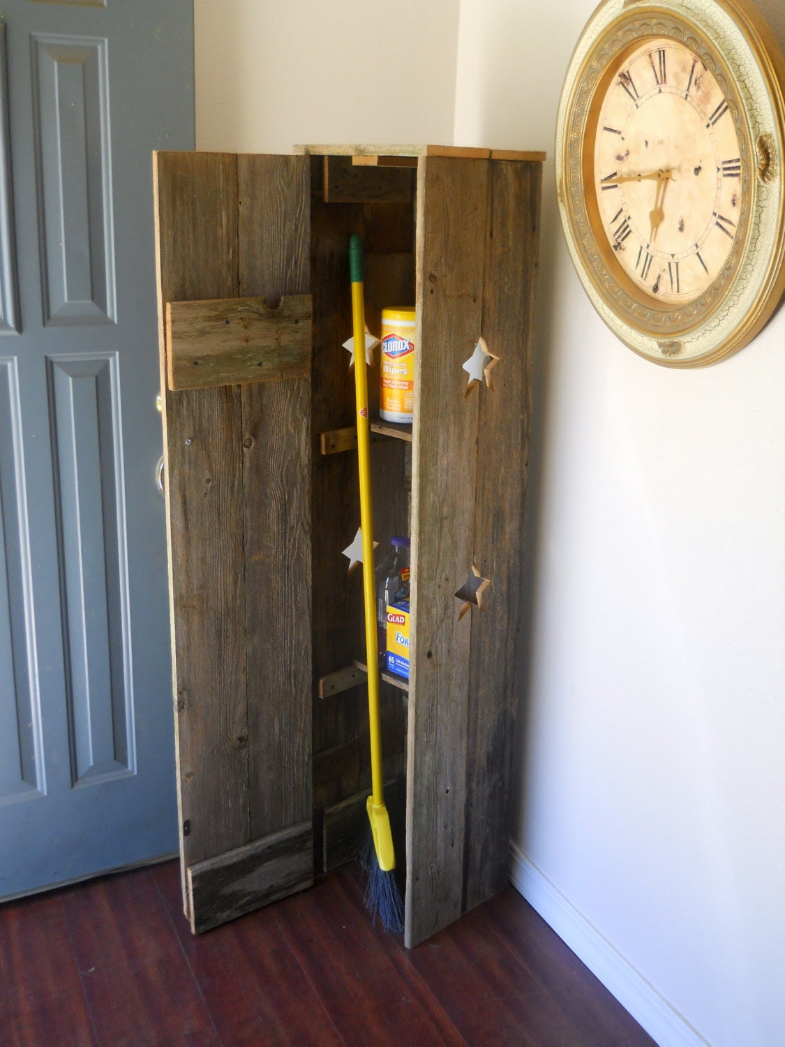 Broom Closet. Pantry. Laundry Room Cabinet. by TRUECONNECTION