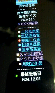 Androidタブレットの壁紙変更 つれづれ釣れ日記