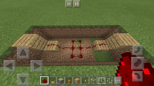 Minecraft Pe 粘着ピストンを使った自動ドアの作り方 Surilog