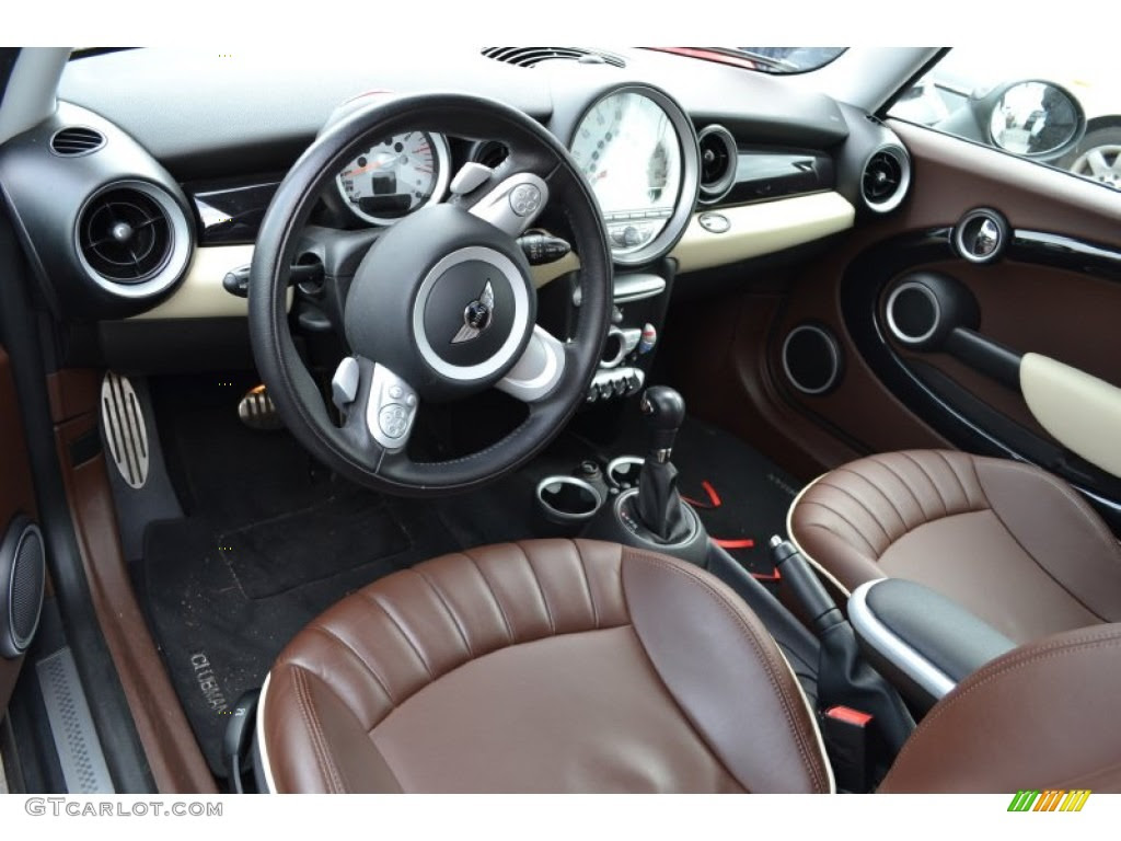 Lounge Hot Chocolate Leather Interior 09 Mini Cooper S Clubman Photo Gtcarlot Com