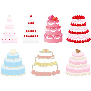 ウェディングケーキ Gahag 著作権フリー写真 イラスト素材集