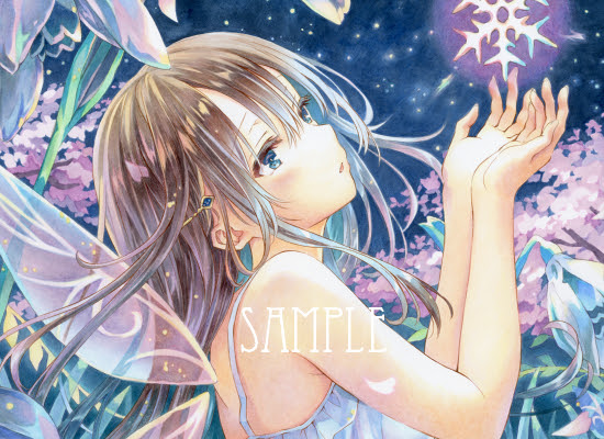 手描きイラスト Snow Drop Mocoの森 イラストブログ