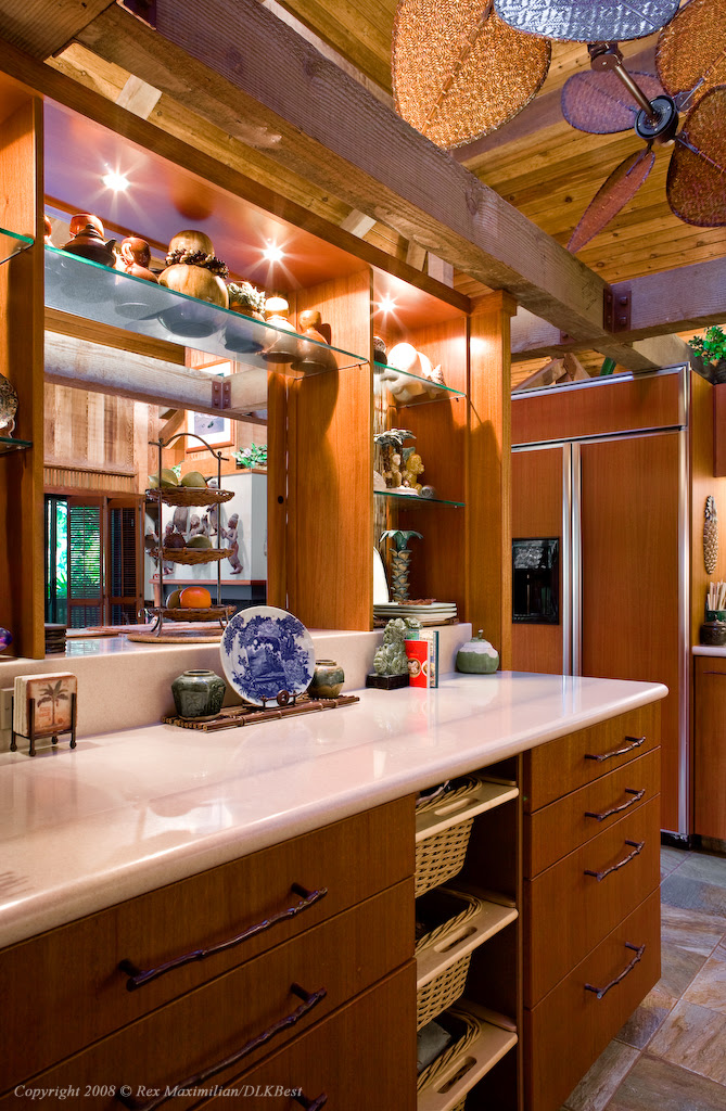 Halekalana (House of Serenity)-Kitchen Looking Towards Front Entry 