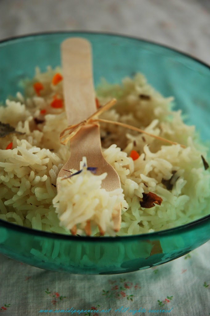 Riso aromatico ai fiori