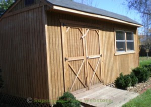 custom design shed plans, 12x16 gable storage, diy wood