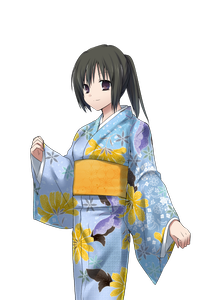 女性42 浴衣の少女01 らぬきの立ち絵保管庫
