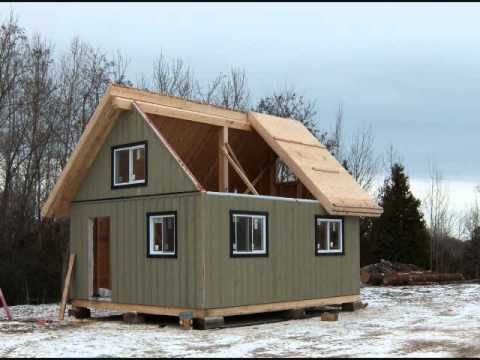 The Collingwood Cabin - 480 Sq. Ft. - YouTube