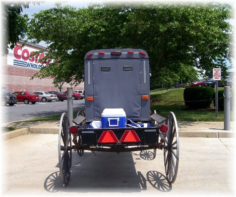 Amish pickup at Costco, Lancaster PA