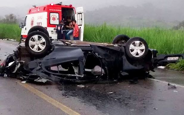 Alagoana morre em acidente de trânsito em Minas; Outros dois não resistiram