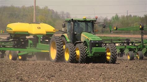 Recommended for ages 3 and up, warning: Pitstick Farms - John Deere DB90 Planter on 5-7-2013 - YouTube