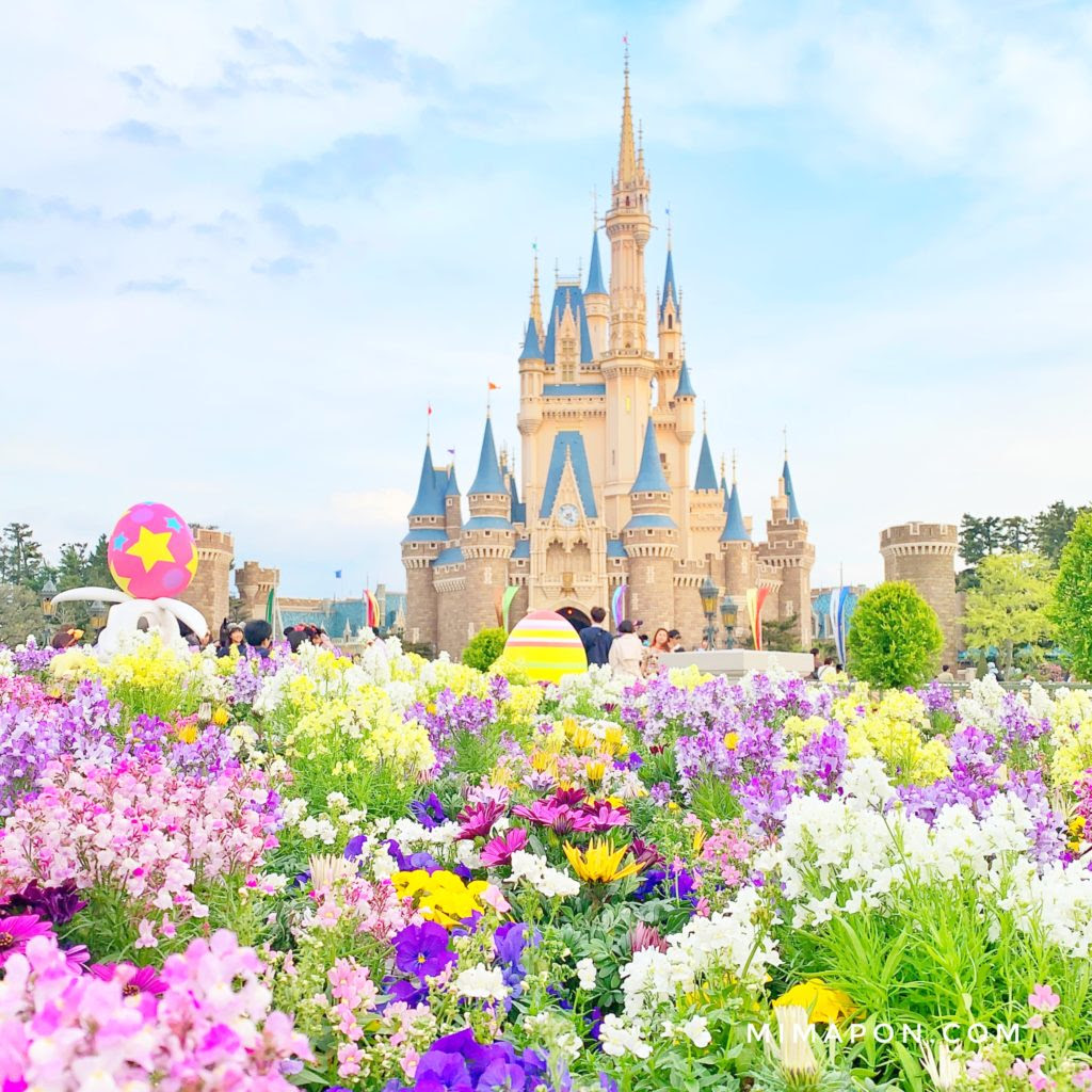 フォトスポットたくさん 春のディズニーランドに行ってきた ディズニーイースター19 Mimapon S Blog