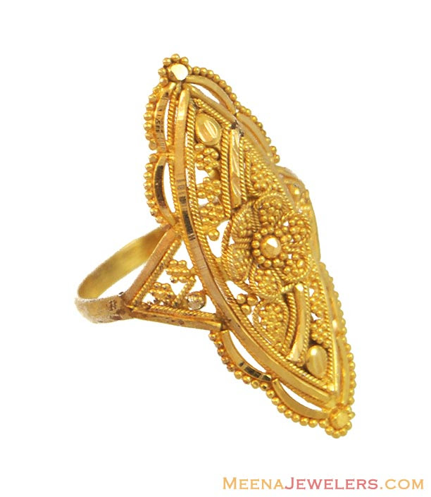 Indian Wedding Rings on Indian Bridal Ring  22k    Rilg9764   22kt Gold Indian Bridal Ring