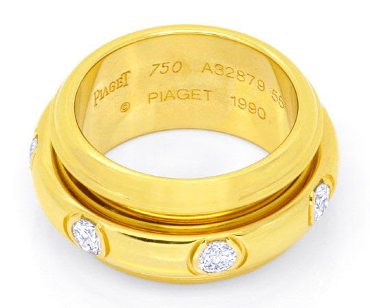 Original-Foto 3, PIAGET SPIELRING POSSESSION, GELBGOLD, DIAMANTEN LUXUS!