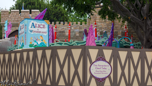 Disneyland Resort, Disneyland, Alice in Wonderland, Refurbishment, Refurbish, Refurb