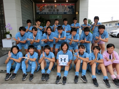 十文字高校女子サッカー部 ｉｔａｂａへ寄り道