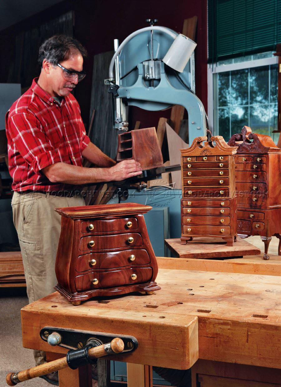 Bombe Jewelry Box Plans • WoodArchivist
