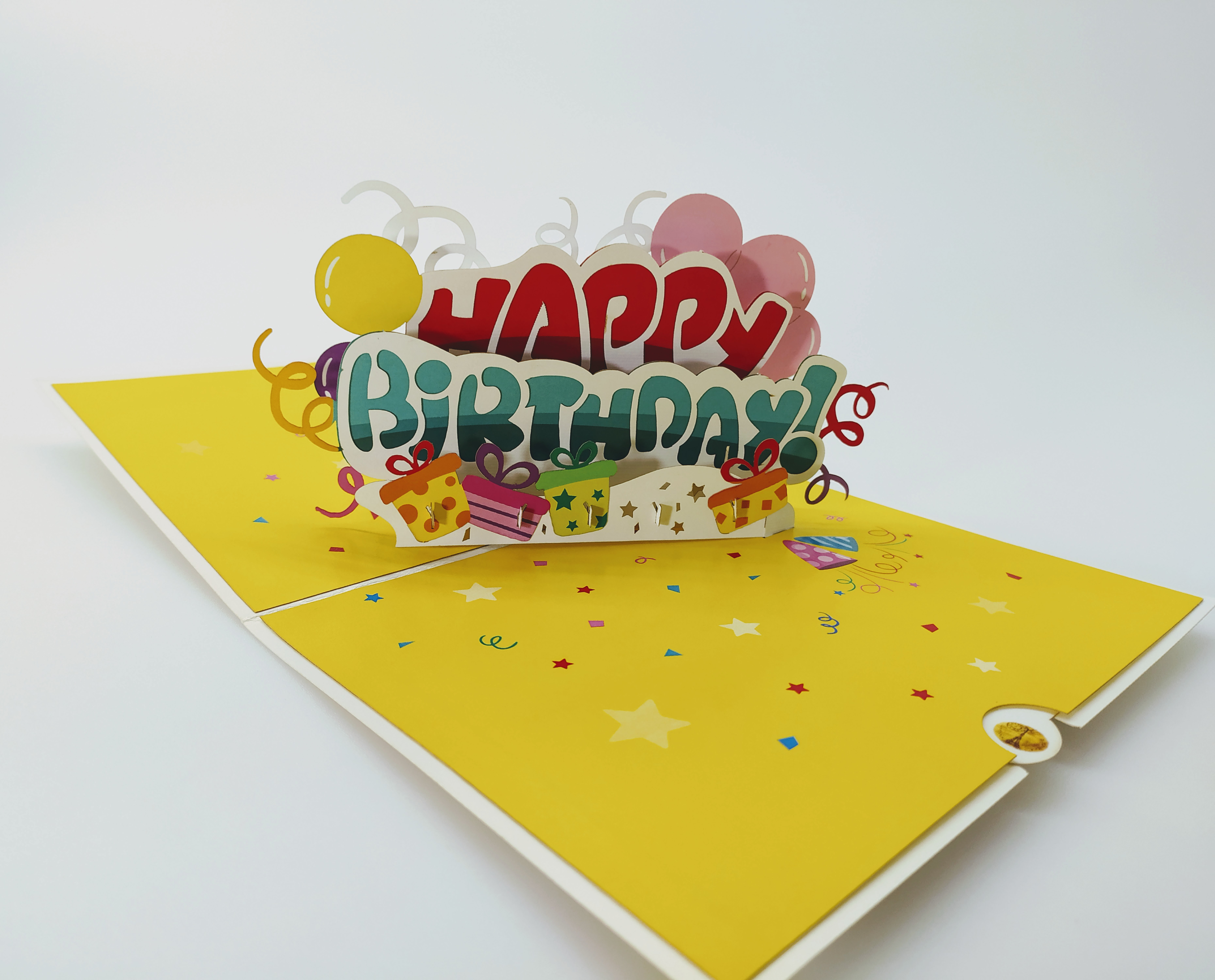 Pop Up Verjaardagskaart Origineel Cadeau Idee Gratis Verzending