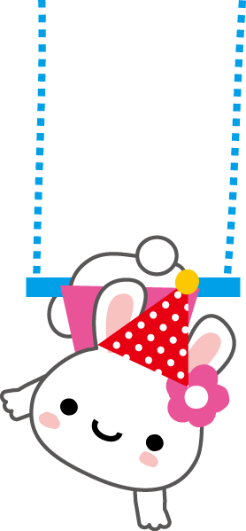 動物たちのサーカスのイラスト 無料イラスト素材