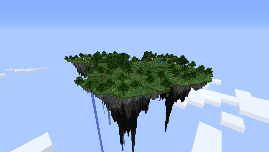 Sky World: Map with floating island [50 000+ Downloads 