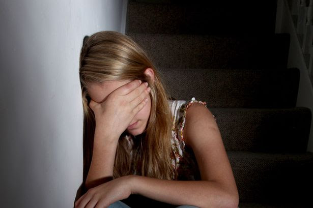 Gang is suspected of abusing under-age girls in Peterborough (Picture posed by model)