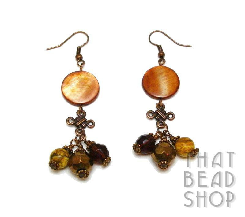 Leopard Earrings on Animal Magnetism Earrings