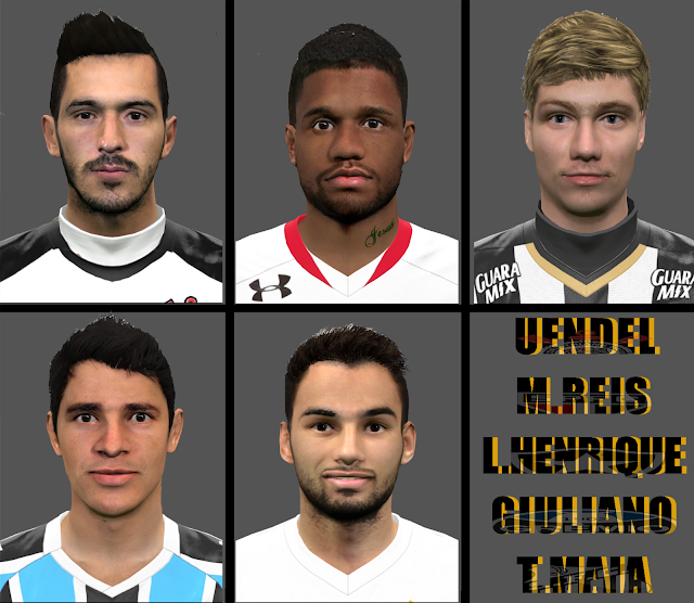 PES 2016 Facepack Brasileirão