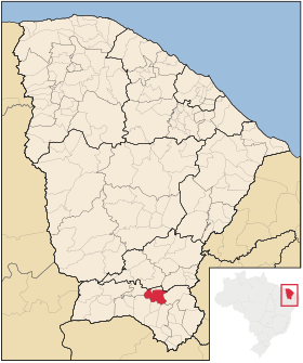 Localização de Caririaçu