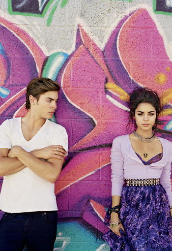 Zanessa Elle Magazine Photoshoot - Zac Efron & Vanessa 350x510