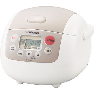 Zojirushi NS-VGC05 Micom 3-Cup (Uncooked) Electric Rice Cooker and Warmer On Sale