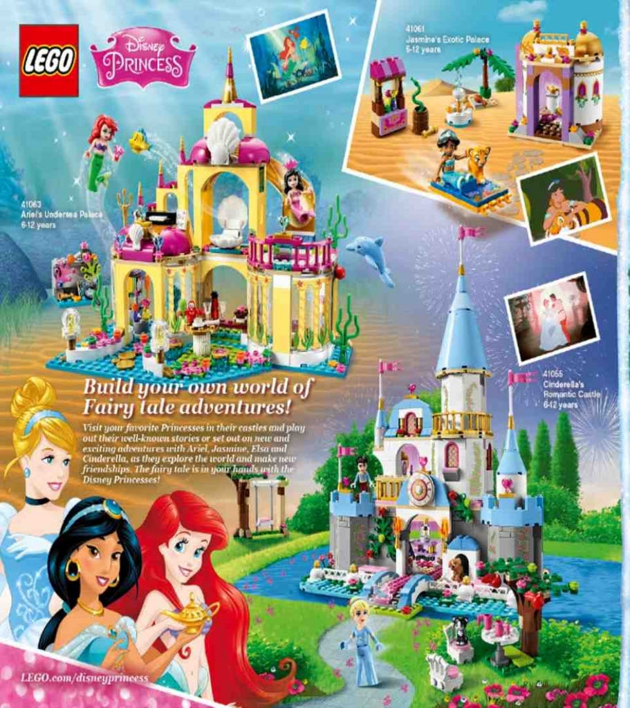 レゴ ディズニープリンセス 16年最新情報 新米パパの子育てエブリデイ