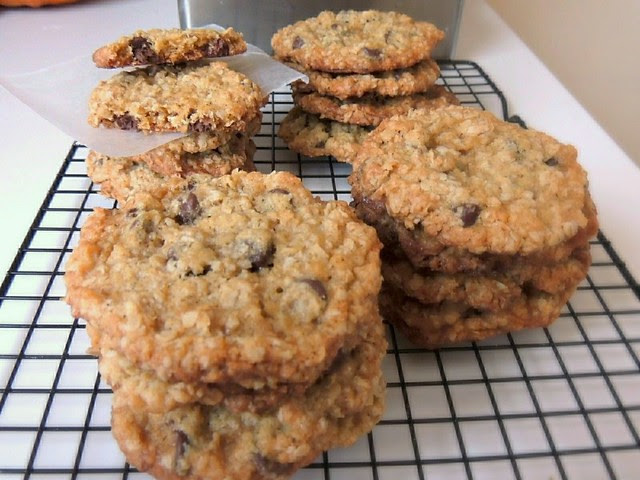salted oatmeal chocolate cookies