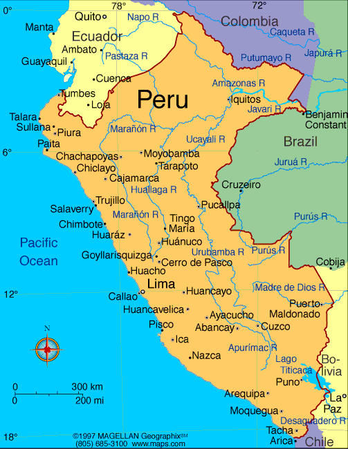 map peru peru profile history government economy population travel to ...