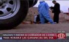 Pachacámac: matan a cobrador para robarle las ganacias del día