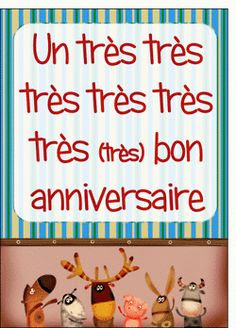 Joyeux Anniversaire Vintage Herma