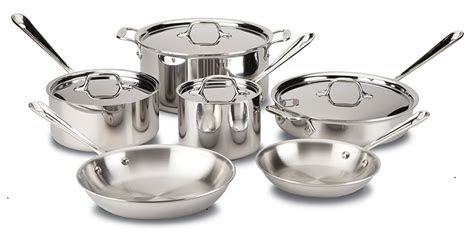 Cj made of the highest quality of 18/10 stainless steel and hard plastic. All Clad vs Cuisinart Cookware : Stainless Steel Tri-Ply