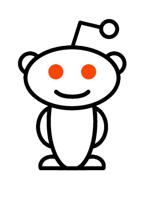 news icon. reddit icon