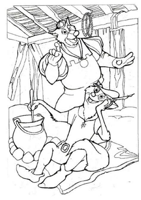robin hood  ausmalbilder kostenlos