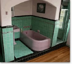 Midcentury Bathroom Inspiration on Pinterest