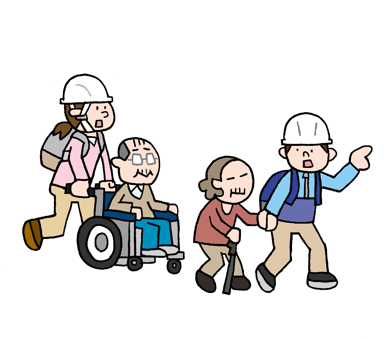 いぢちひろゆきの防災 無料 イラスト いぢちひろゆき Net