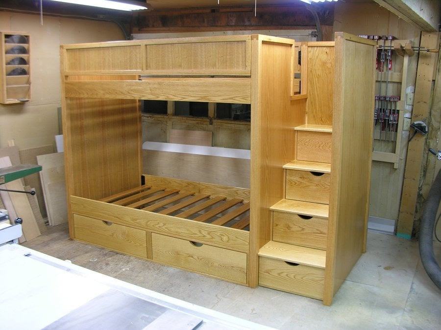 Woodworking Plans Bunk Bed With Stairs