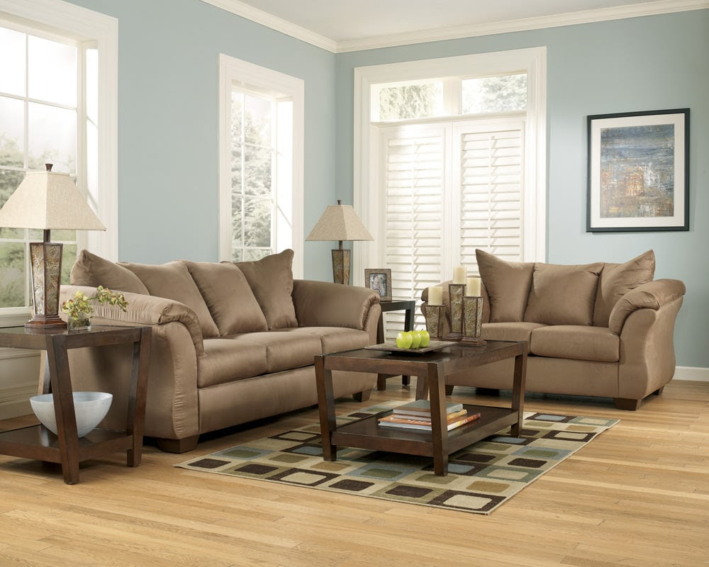 Darcy Mocha Sofa Sleeper Signature Design by Ashley Furniture 