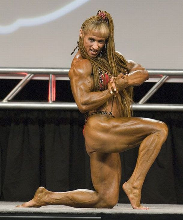 American female bodybuilders (8 photos)